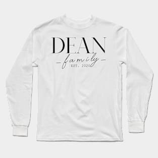 Dean Family EST. 2020, Surname, Dean Long Sleeve T-Shirt